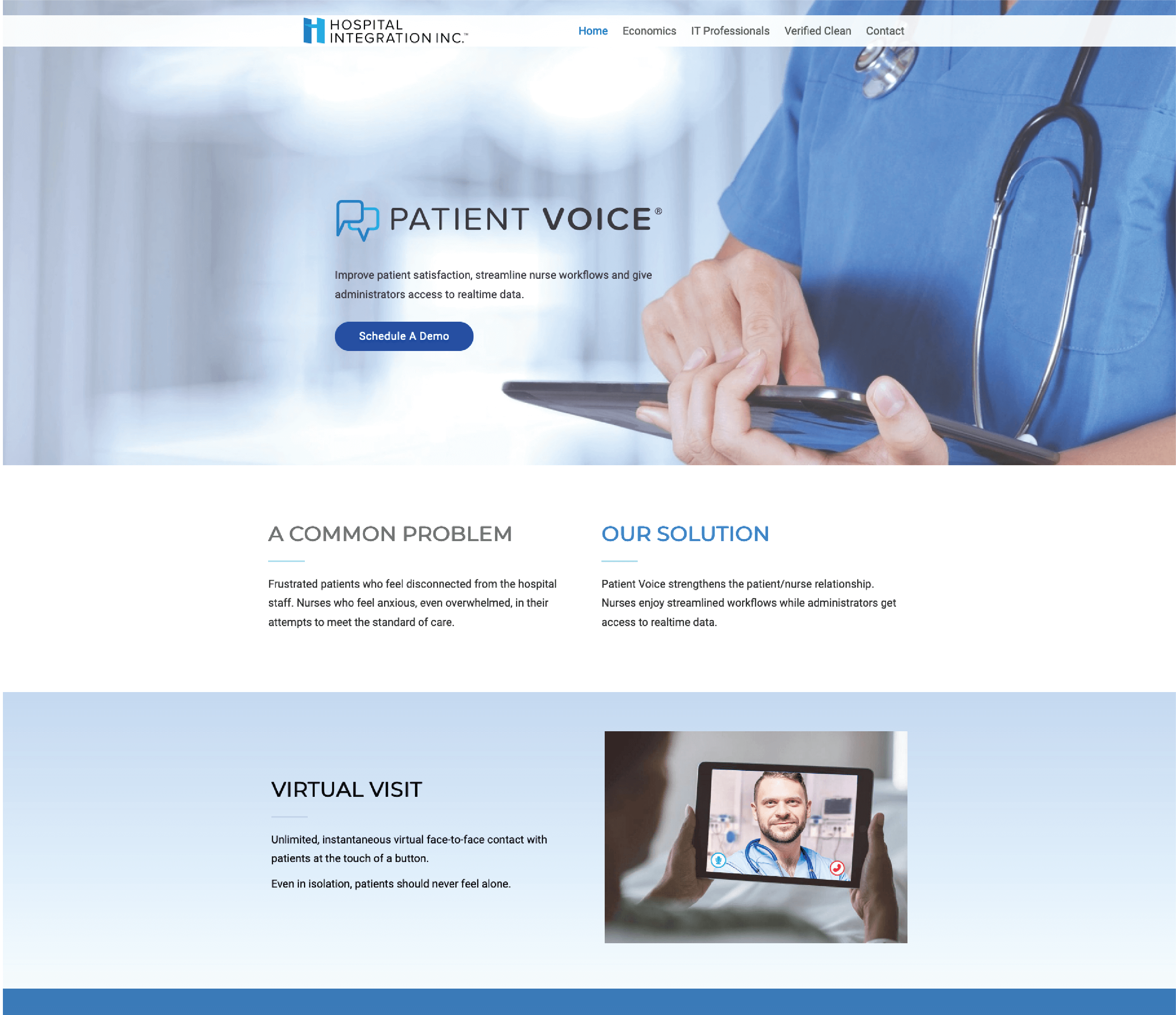 Hospital Integrations Inc Home